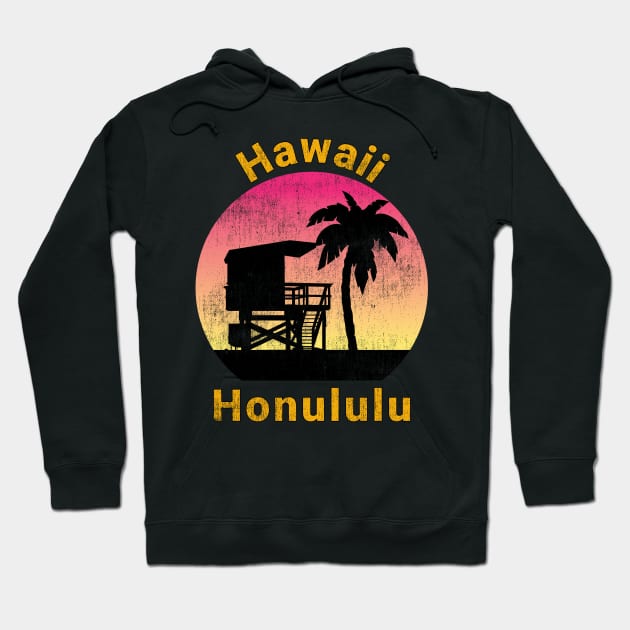 Hawaii Surfer T-Shirt Sweater Hoodie Phone Case Coffee Mug Tablet Case Tee Birthday Gift Hoodie by Jimmyson